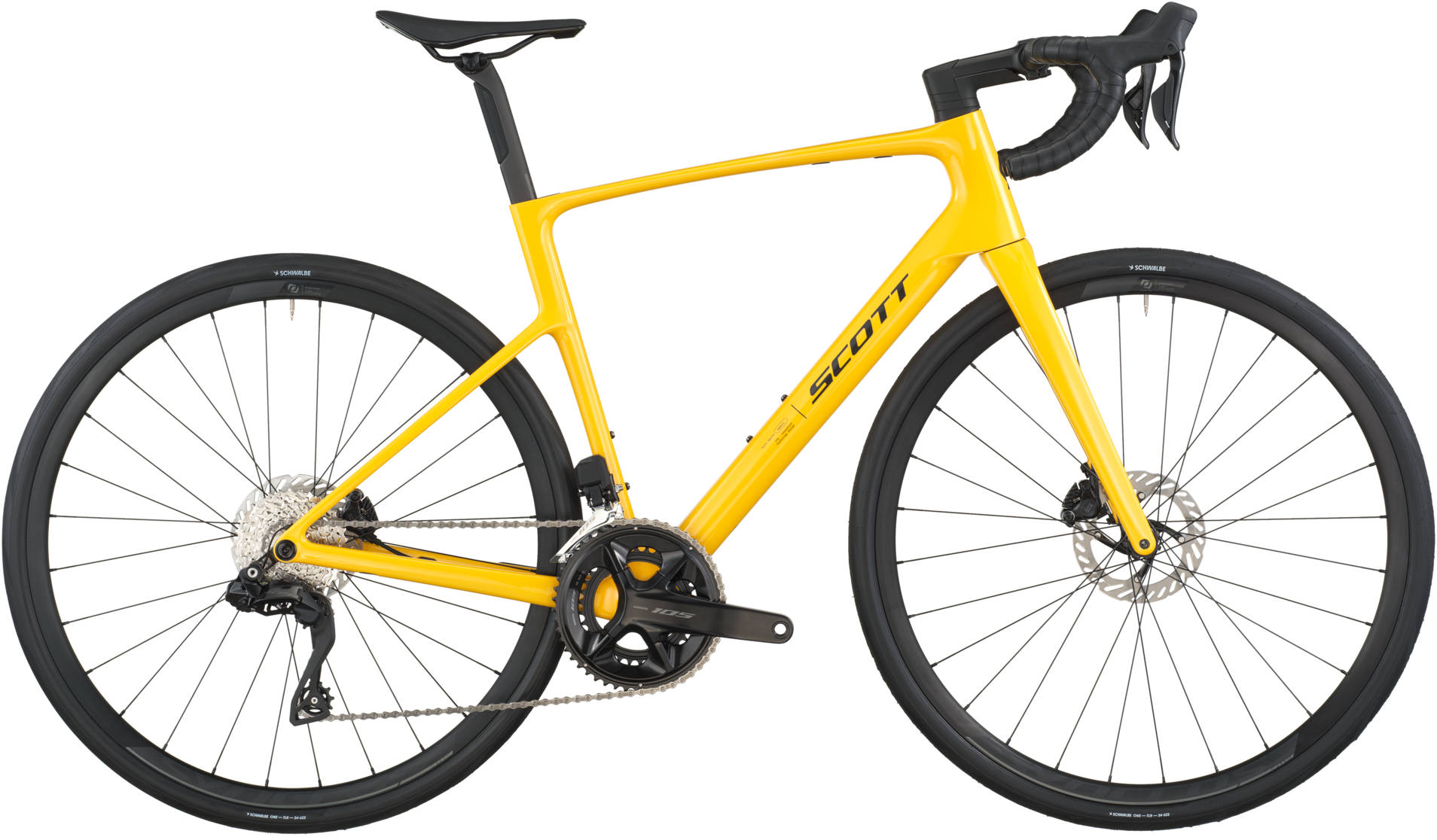 Велосипед 28" Scott ADDICT 40 рама - M Vivid Yellow B6 фото 