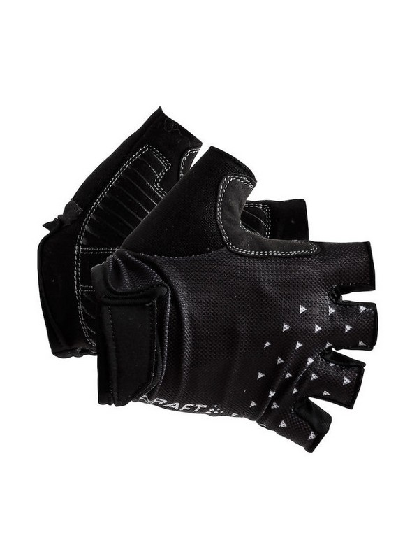 Рукавички Craft GO GLOVE, без пальців L чорно-білі фото 