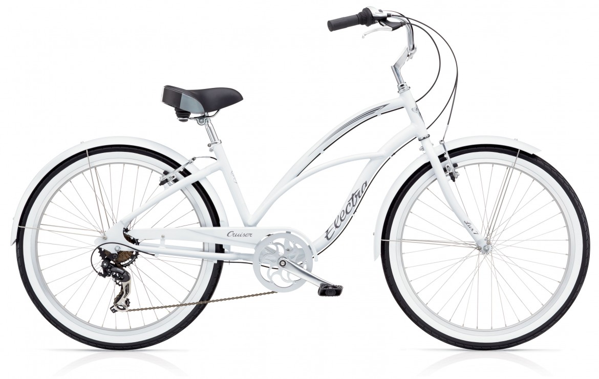 Велосипед 26" Electra Cruiser Lux 7D Ladies' White