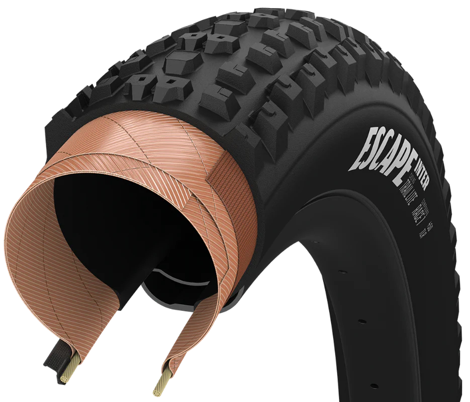 Покришка 29x2.40 (61-622) GoodYear Escape Inter, Trail Lite, Dynamic:Grip2, Folding, Black фото 1