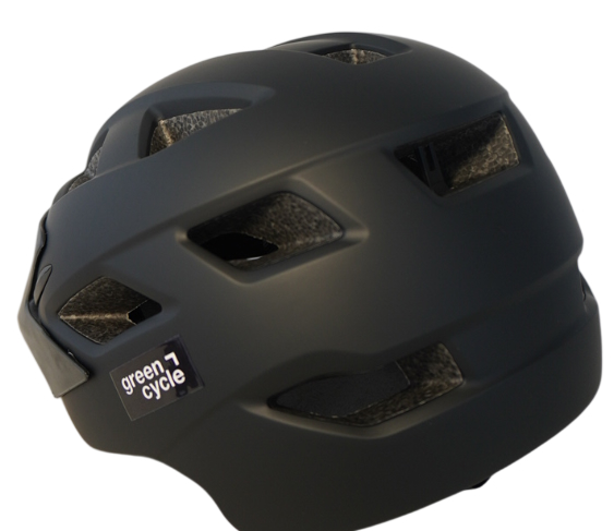 Шлем детский Green Cycle ONYX  размер 48-52 см черный фото 2