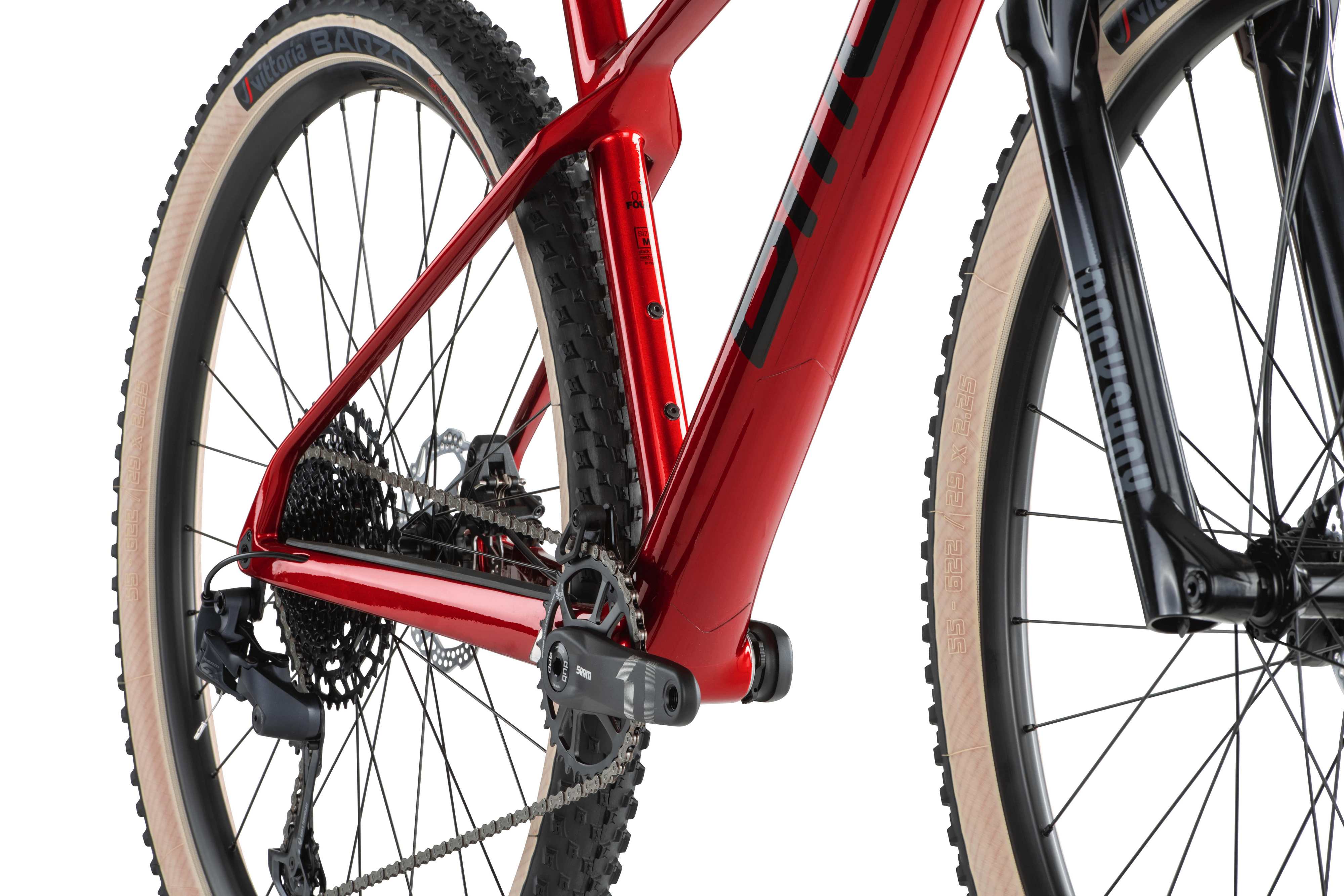 Велосипед 29" BMC TWOSTROKE 01 FOUR NX Eagle рама - XL mix red blk blk A3 фото 5
