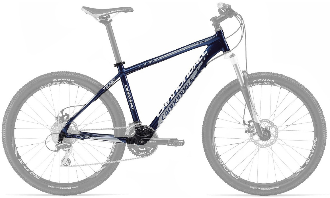 Рама Cannondale 26 "Trail 5 рама - XL синя 2012 фото 