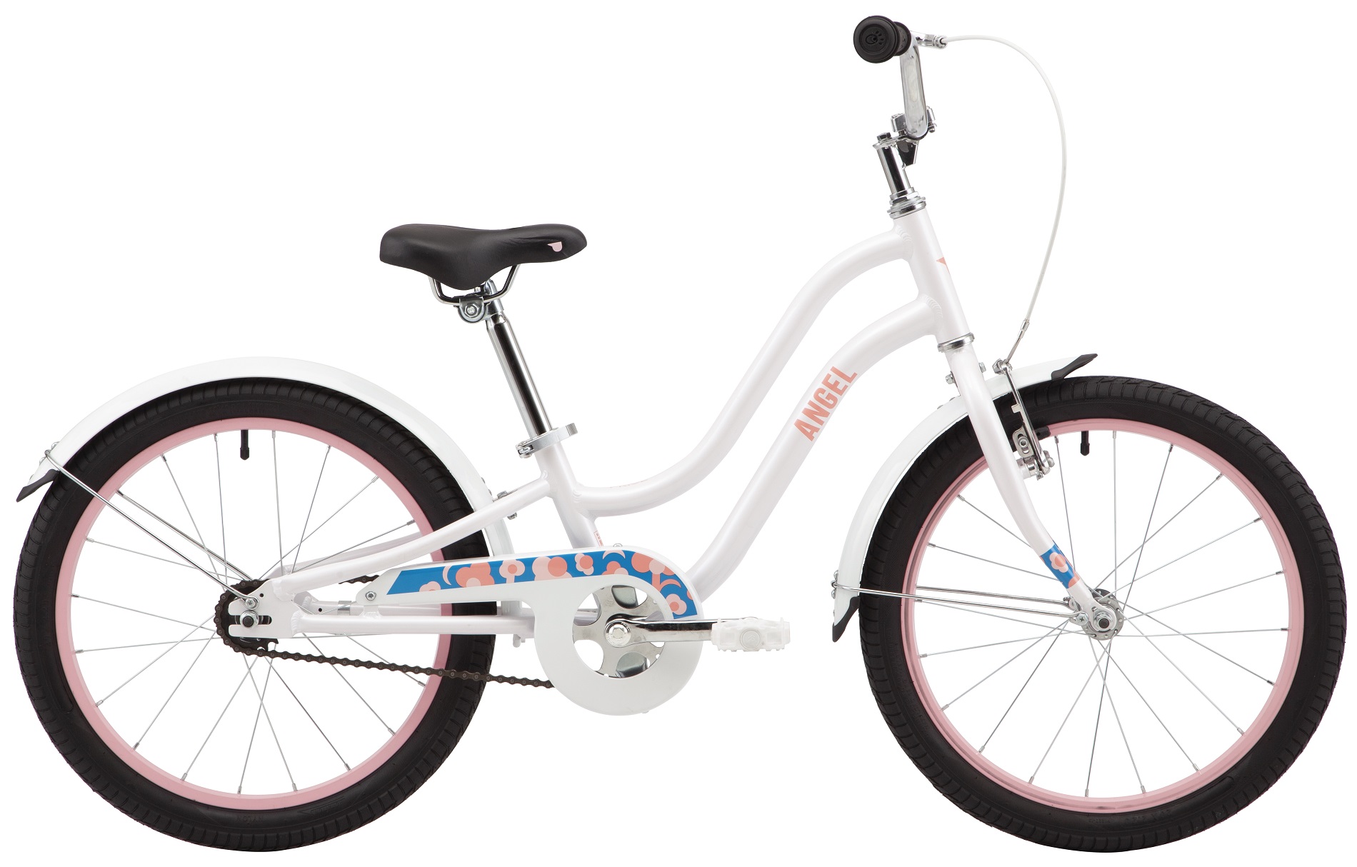 Велосипед 20" Pride ANGEL белый A2 фото 