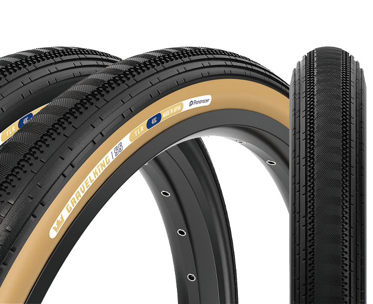 Покрышка 27.5x1.75 650B (43-584) Panaracer GRAVELKING SS GEN2, черная с коричневой боковиной фото 