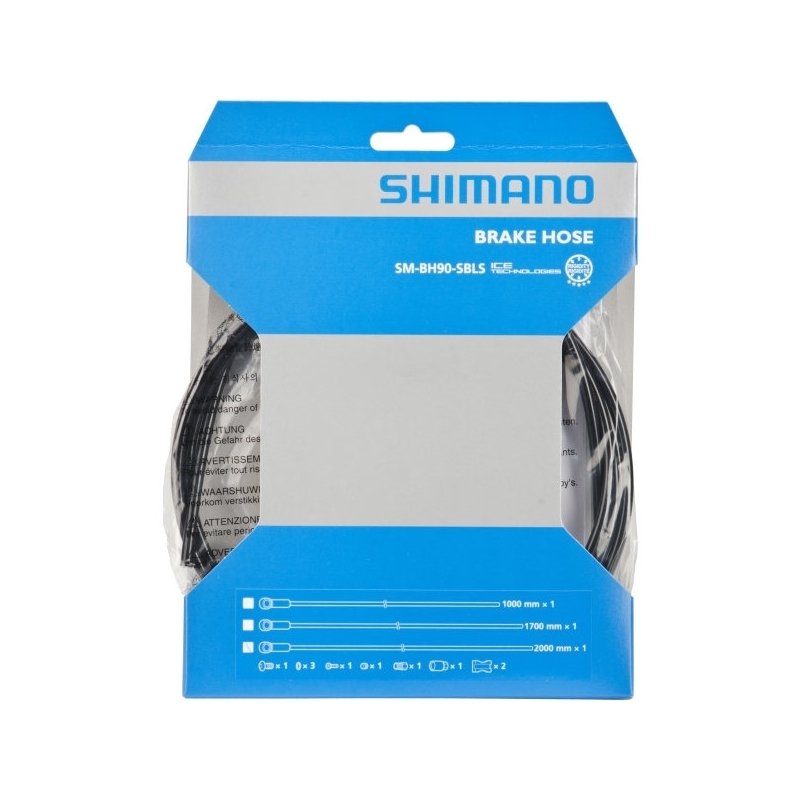 Гидролиния для дискового тормоза Shimano SAINT SM-BH90-SBLS, 2000мм фото 