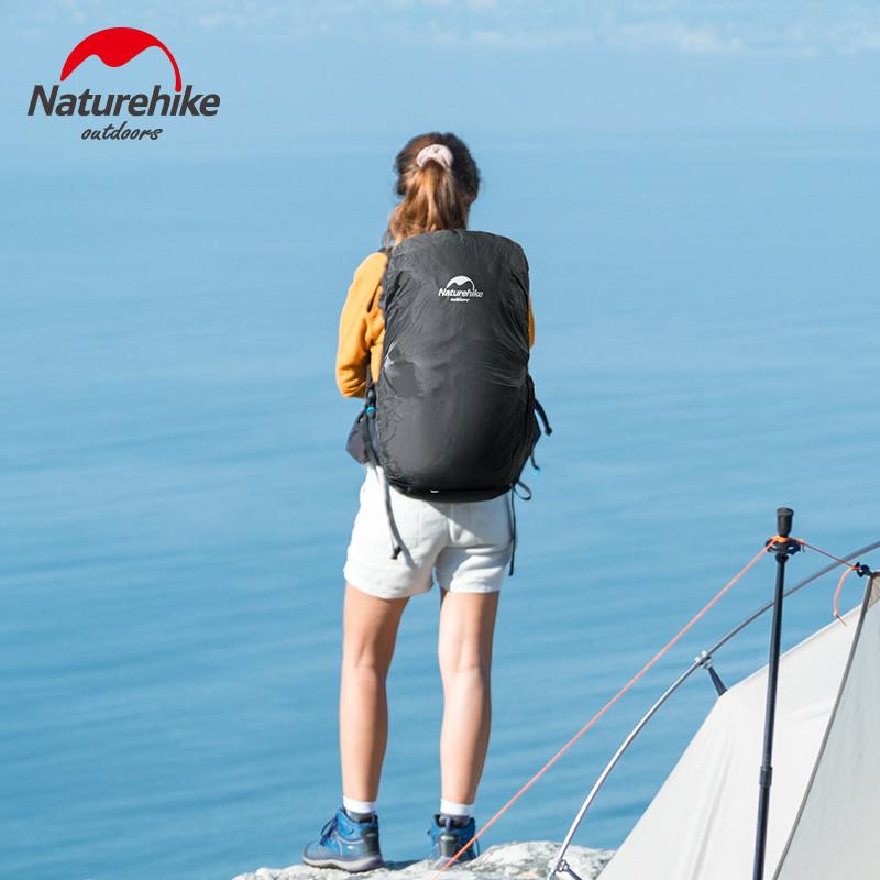 Чехол для рюкзака Naturehike NH19PJ041, 55-75 л, черный фото 4