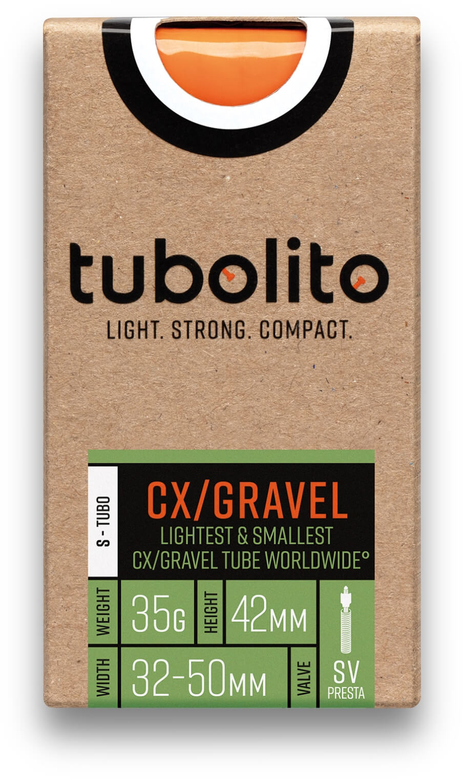 Камера TPU 28" (32/50-584/622) Tubolito S-TUBO-CX/GRAVEL-ALL, SV42 (черн). фото 