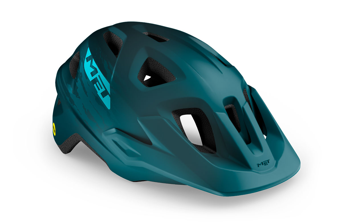 Шлем MET Echo MIPS, размер M/L (57-60 см), Blue Petrol, синий матовый фото 