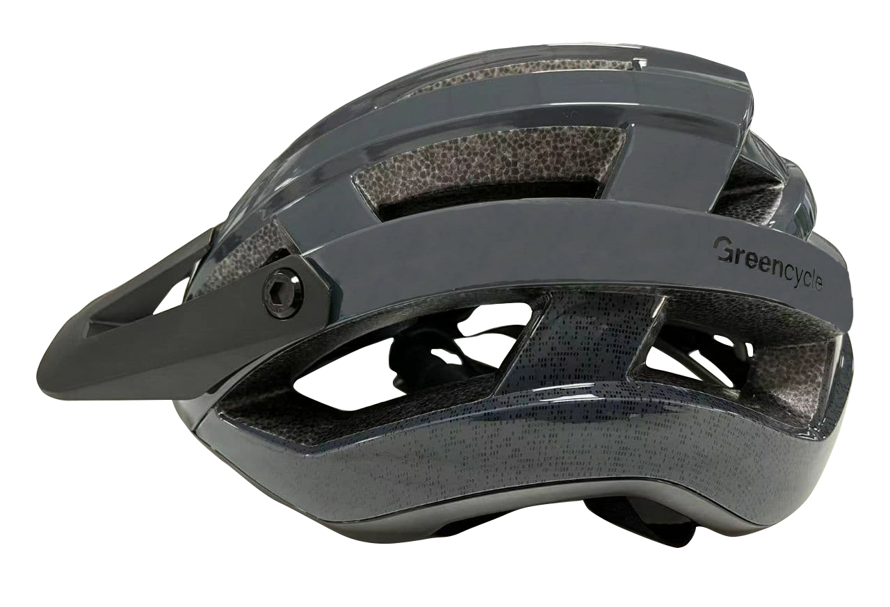 Шлем Green Cycle Root размер 54-58см серый глянец фото 