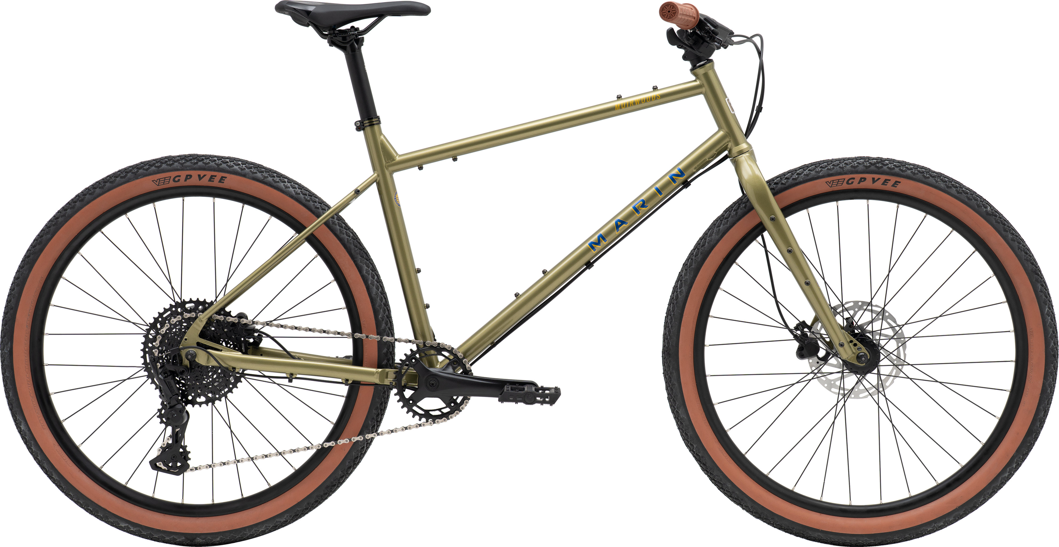 Велосипед 27,5" Marin MUIRWOODS рама - S Gold B6 фото 