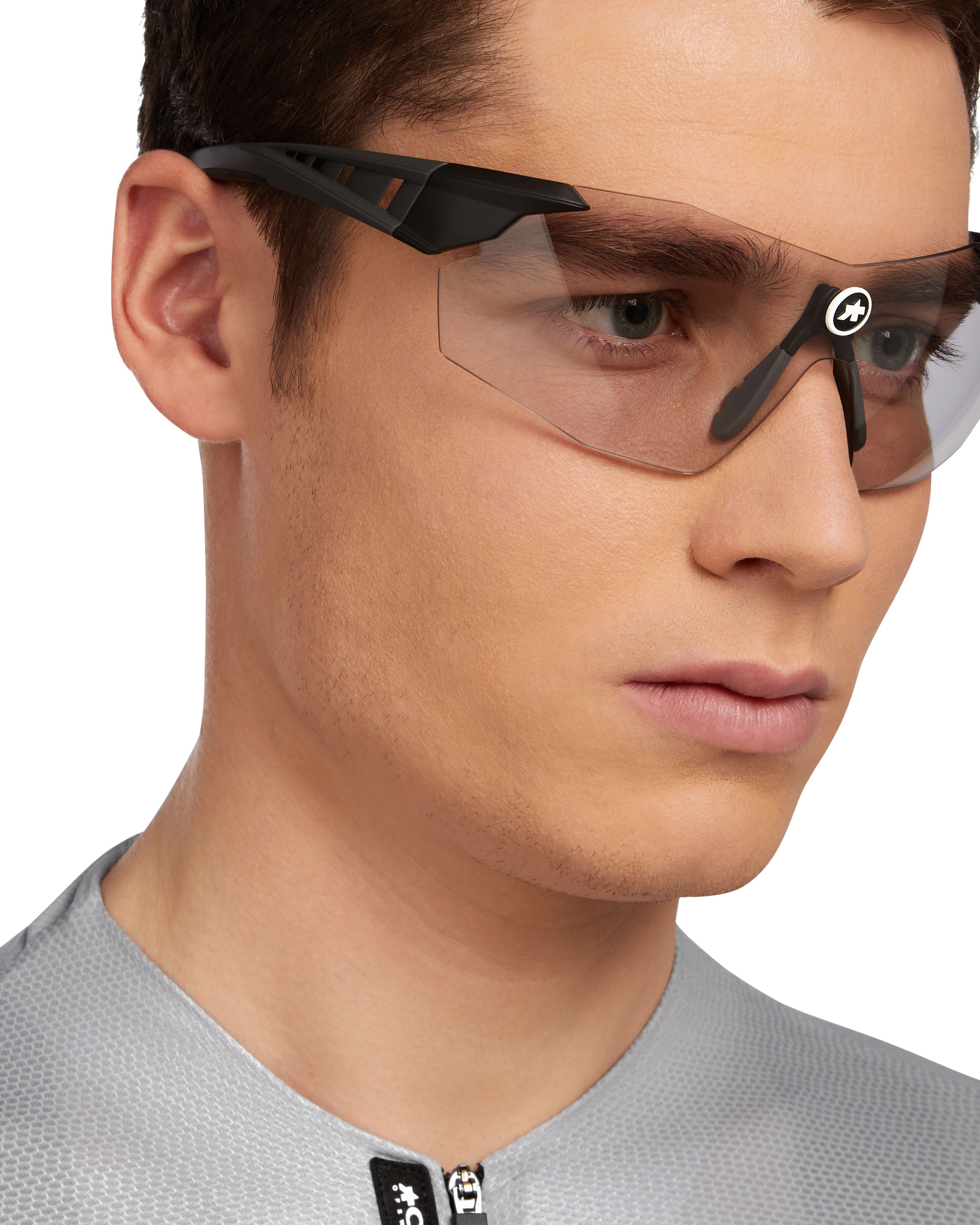 Окуляри ASSOS Eye Protection Skharab Pluto Grey, фотохром, чорні, сіра лінза фото 5