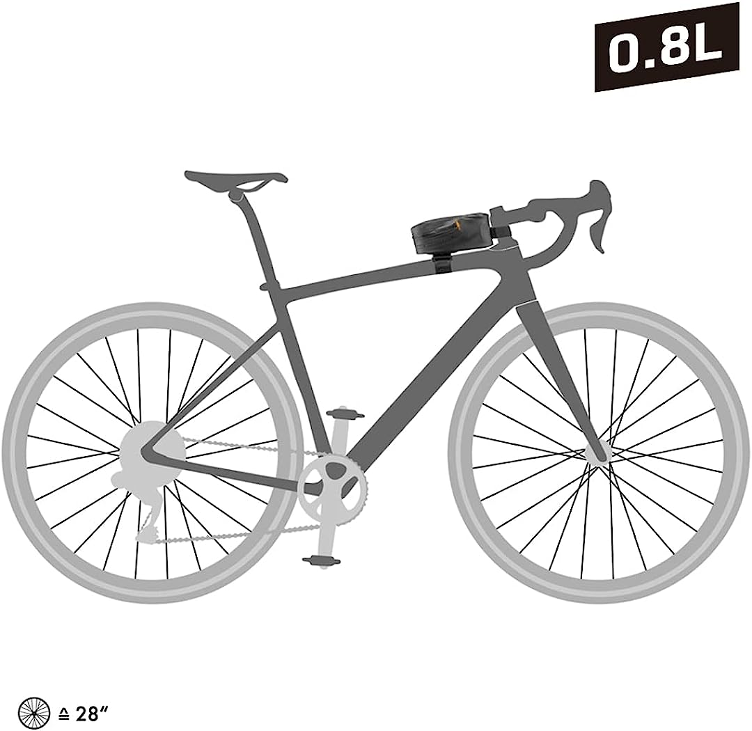 Гермосумка на раму Ortlieb Cockpit-Pack black matt, 0,8 л  фото 3