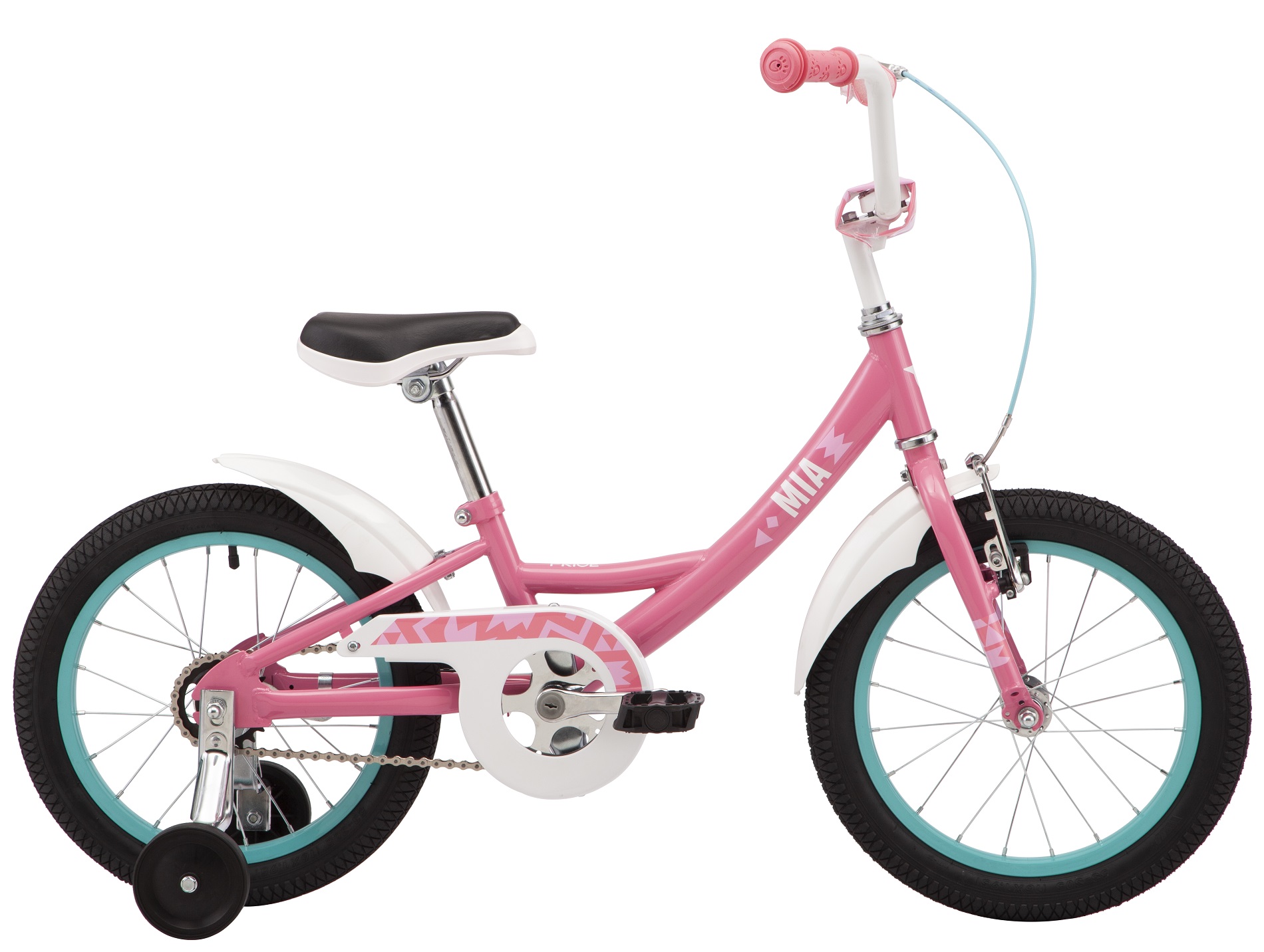 Велосипед 16" Pride MIA 16 2023 рожевий фото 