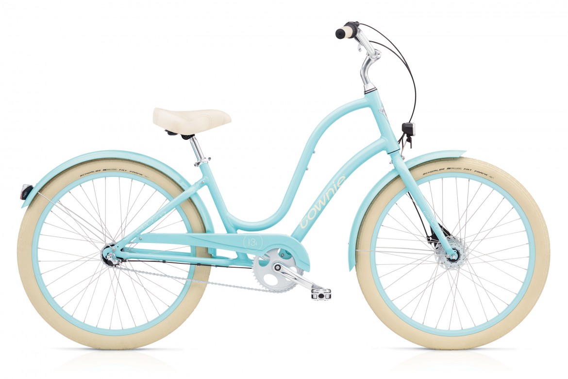 Велосипед 26" Electra Townie Balloon 3i EQ Ladies' Sky Blue фото 