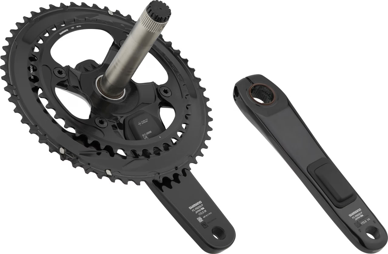 Шатуны Shimano FC-R9200-P DURA-ACE, Hollowtech II, 170 мм, 54x40T, с измерителем мощности фото 3