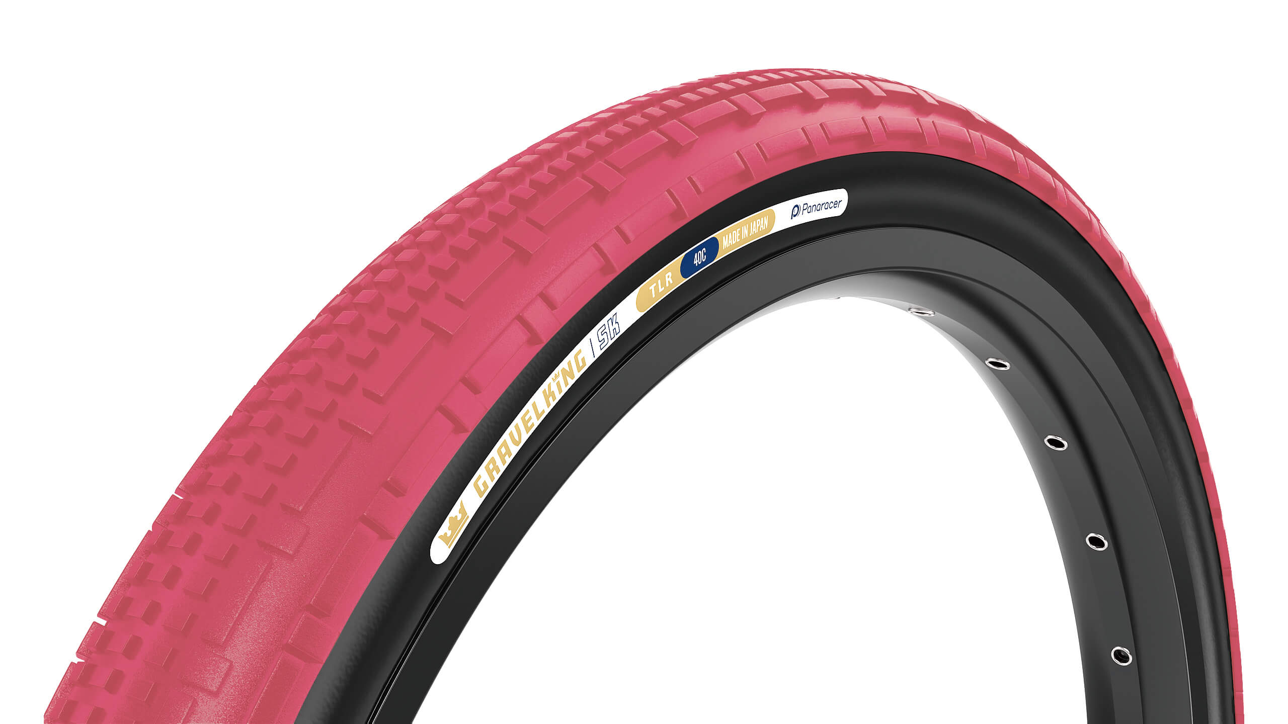 Покрышка 700x40C Panaracer GRAVELKING SK GEN2 Limited Edition 2025, Cranberry/Black фото 