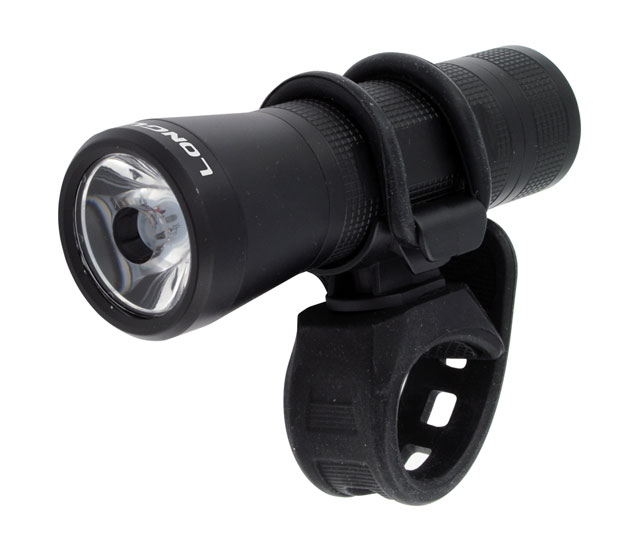 Фара передня Longus 3W LED, 3 режими, 150lm, з кріпл., чорна фото 
