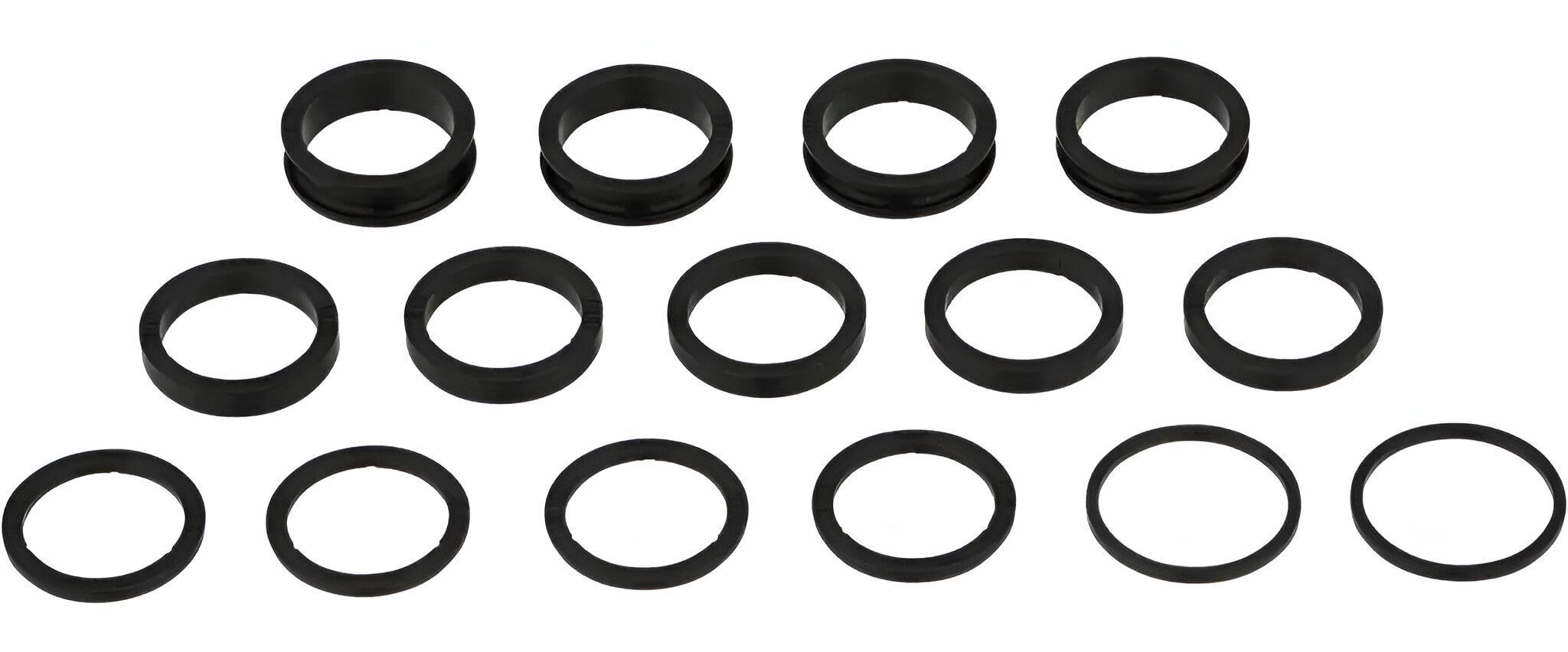 Комплект проставочних шайб Sram DUB MTB/ROAD V3 (INCLUDING 2.0, 4.5, 5, 6.0, 6.5, 7.5, 8.5, 9.0, 10.5 AND 2 PIECES OF 2.5, 3.0, 5.5MM) AND 2 STANDARD  фото 