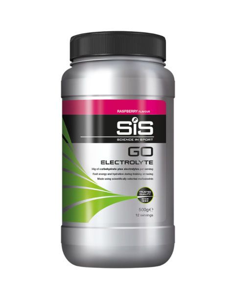 Изотоник с электролитами в порошке SIS GO ELECTROLYTE, Малина, 500г фото 