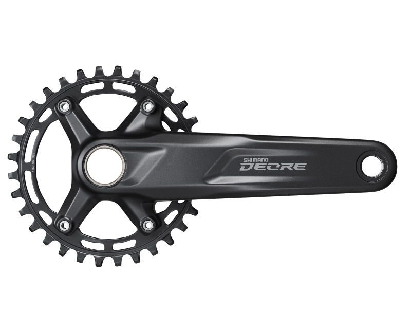 Шатуны Shimano FC-M5100-1 DEORE 32T 175мм, интегр. ось, CL-52мм, без каретки фото 