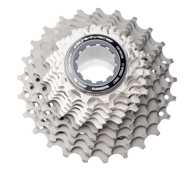Кассета Shimano CS-R9100 DURA-ACE, 11-ск., 11-25, серебр. фото 