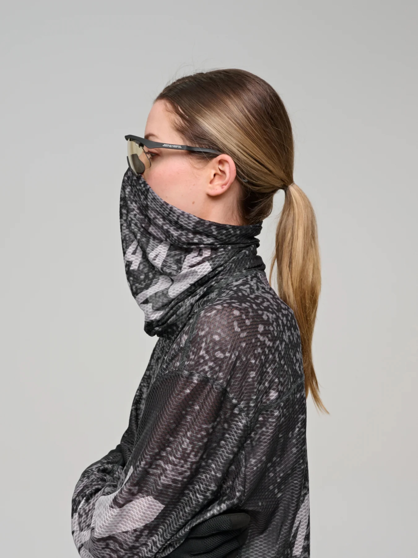 Защита шеи MAAP Alt Road Summer Neck Warmer, серый, One Size фото 2