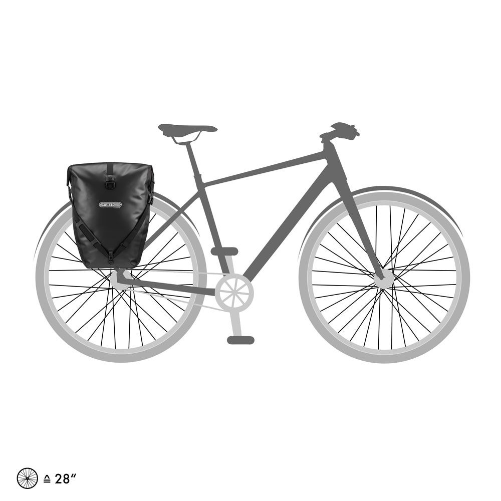 Гермосумка велосипедна Ortlieb Back-Roller Classic black, 20 л фото 6