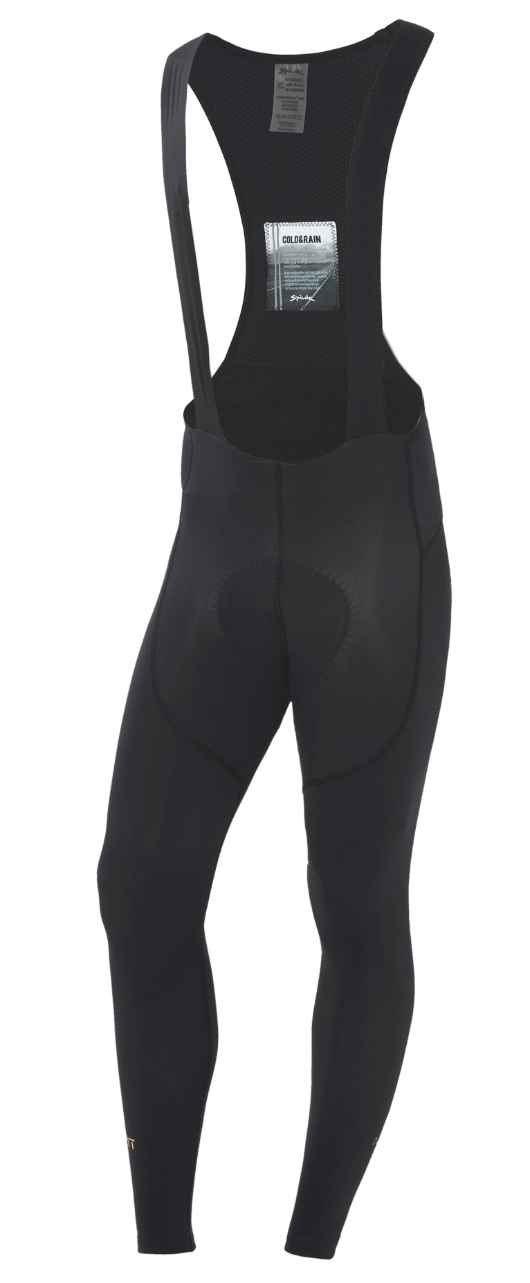 Рейтузи Spiuk Profit Cold&Rain Bib на лямках чоловічі чорні S фото 