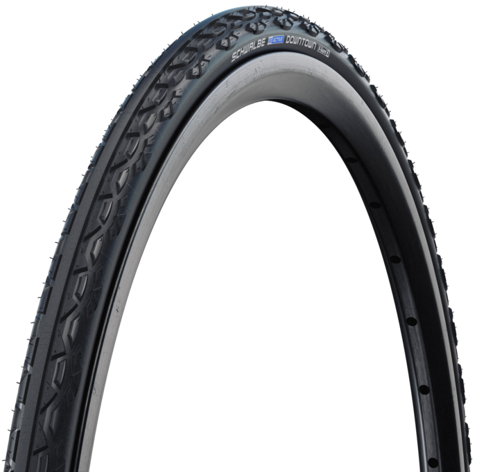 Покришка 24x1.00 (25-540) Schwalbe DOWNTOWN K-Guard, TwinSkin, B/B HS342 2Grip NMC 50EPI фото 