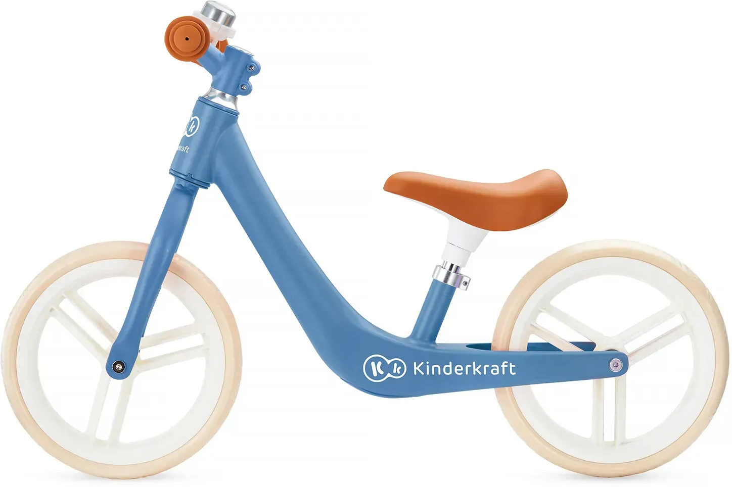 Беговел 12" Kinderkraft Fly Plus Blue фото 