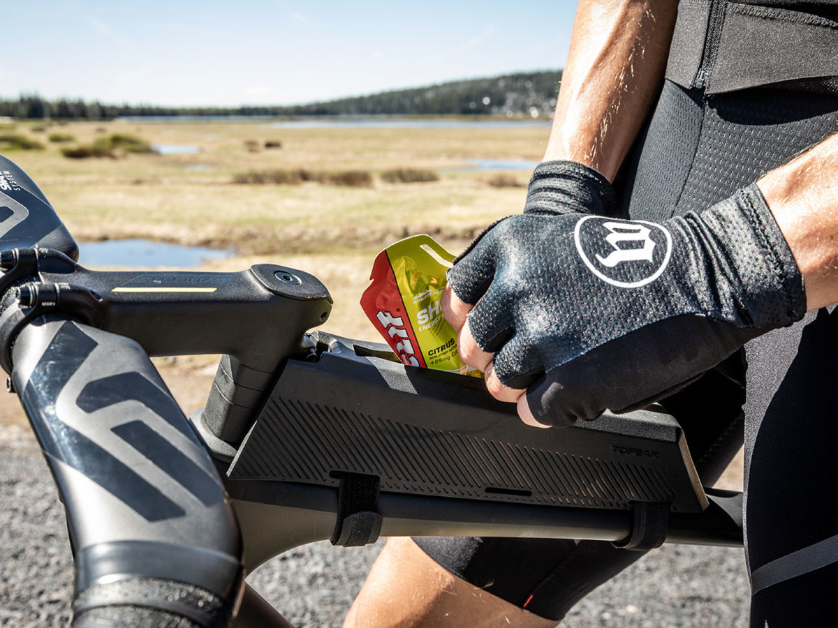 Сумка на раму Topeak FastFuel TriBox 0,65L, чорна фото 3
