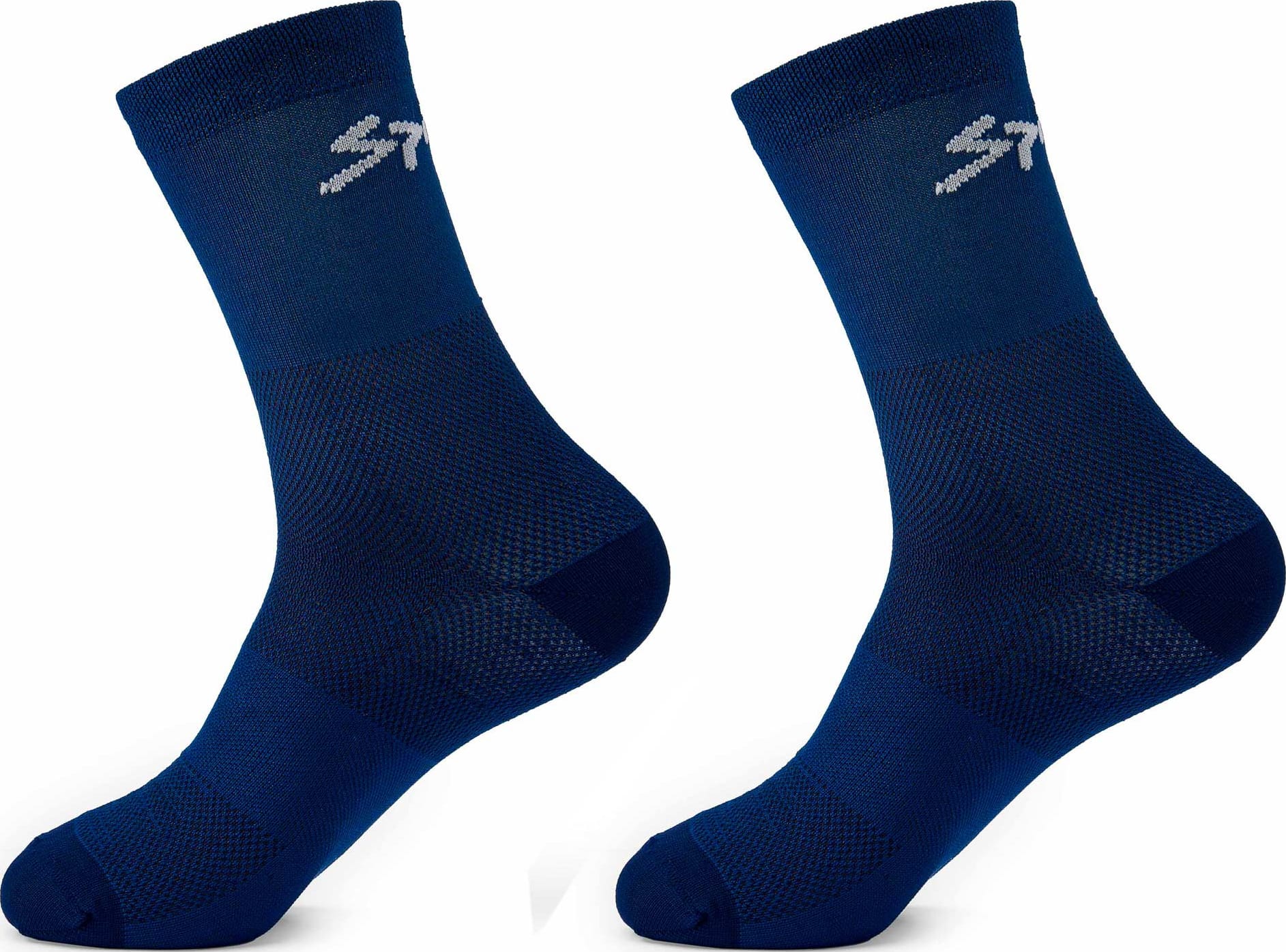 Шкарпетки Spiuk Anatomic темно-сині р 44-47 (2 пари в упаковці) фото 