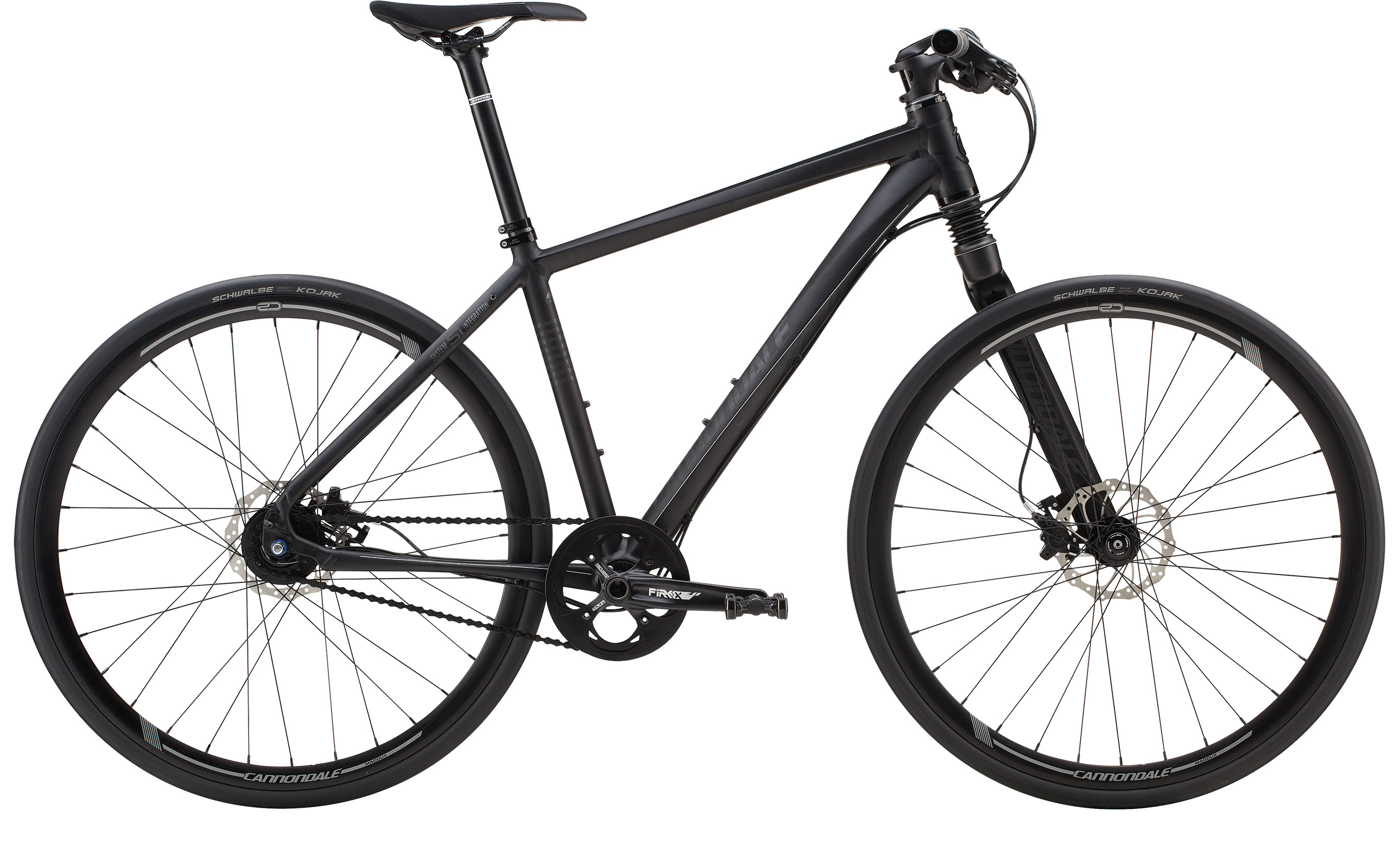 Велосипед 28" Cannondale BAD BOY Alfine 8 рама - L 2014 черно-матовый фото 