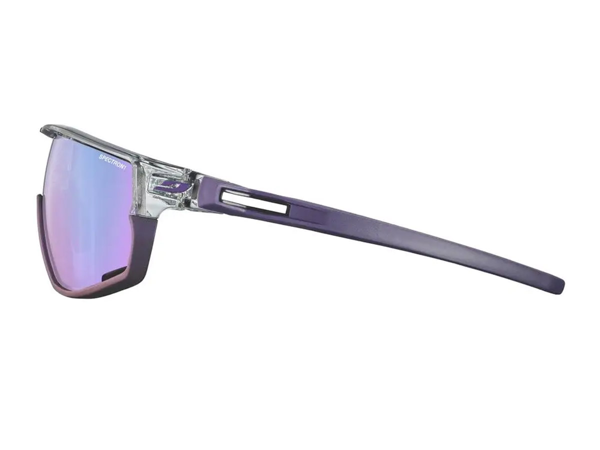 Очки Julbo RUSH SPECTRON 1, серо-фиолетовые, фиолетовая линза фото 3