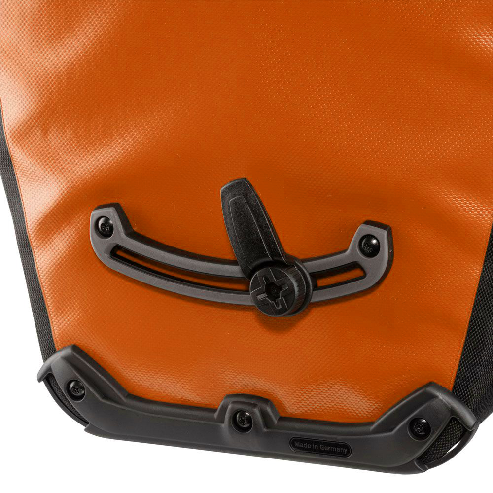 Гермосумка велосипедная Ortlieb Back-Roller Classic orange-black, 20 л фото 4