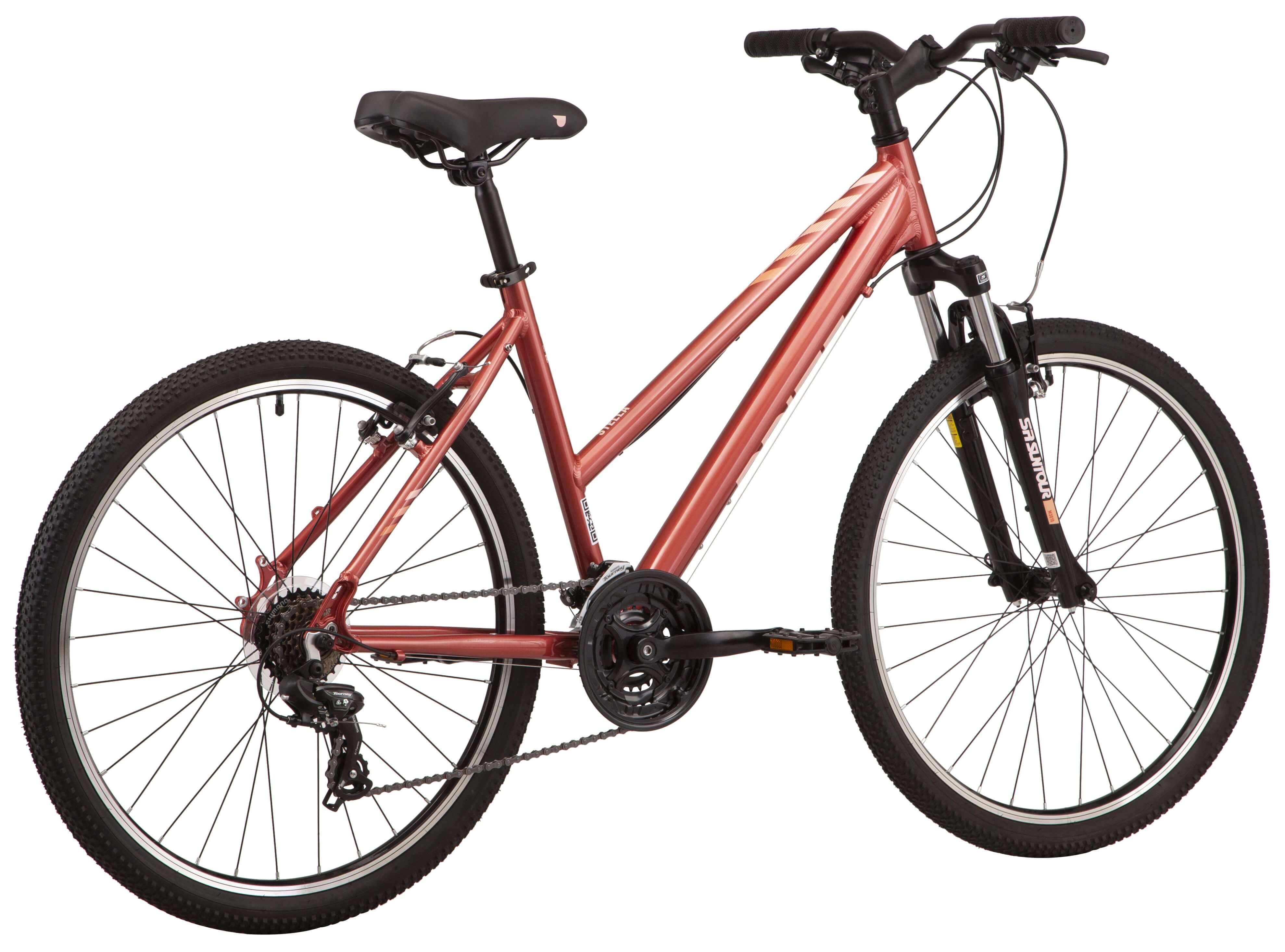 Велосипед 26" Pride STELLA 6.1 рама - XS помаранчевий A4 фото 3