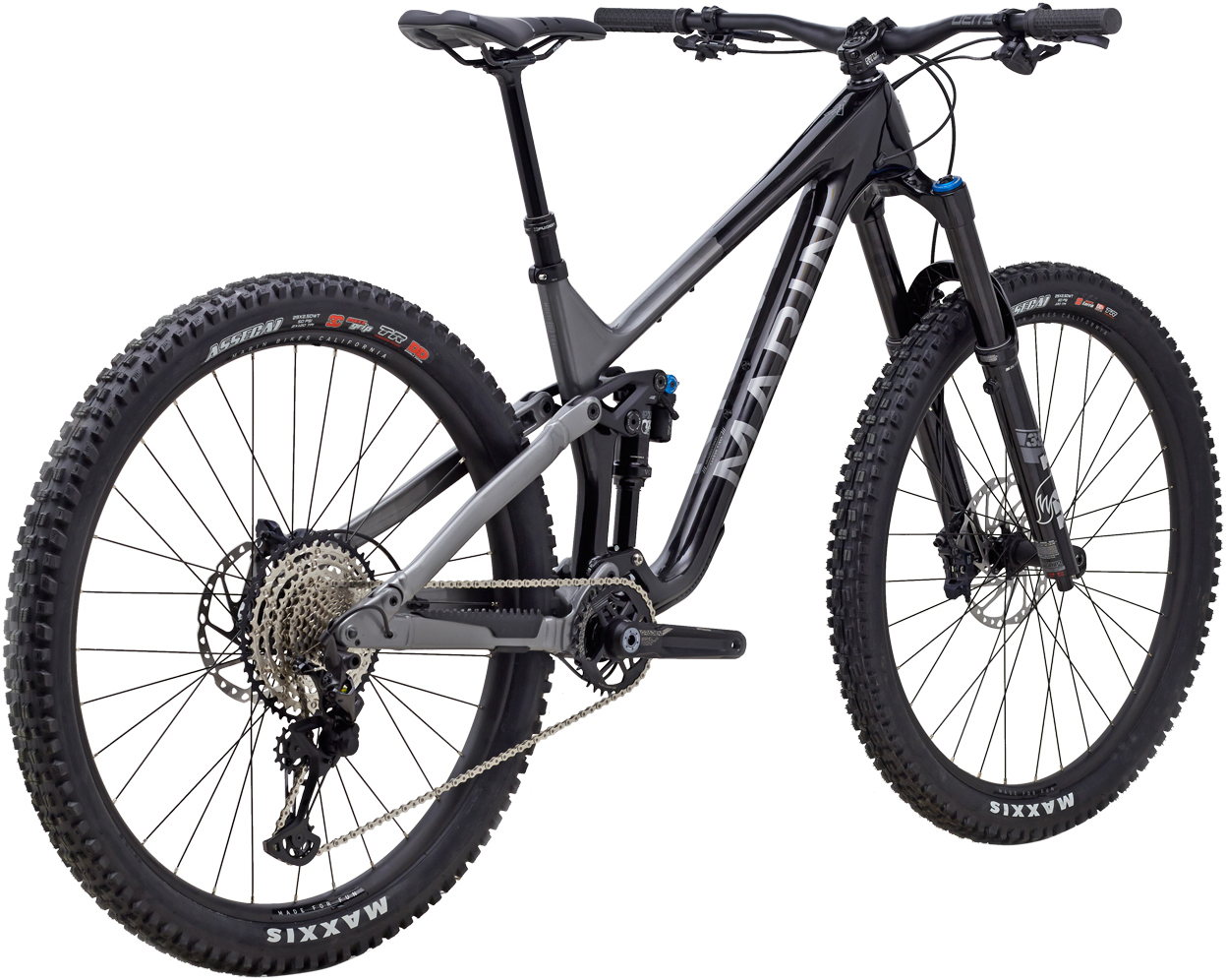 Велосипед 29" Marin Alpine Trail Carbon 2 рама - L Gloss Black/Silver A4 фото 3