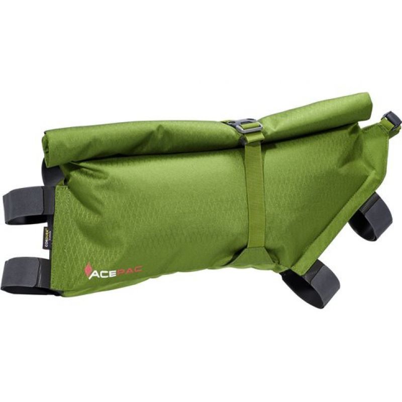 Сумка на раму AcePac Roll Frame bag L, зелена фото 