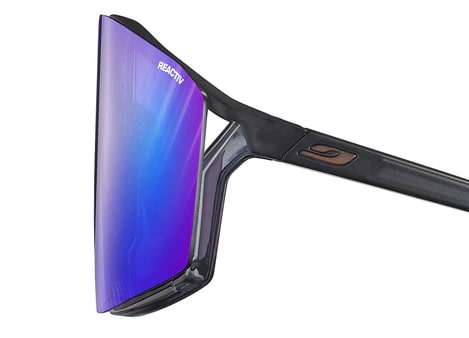 Окуляри Julbo EDGE REACTIV PERFOMANCE 1-3 HIGH CONTRAST, синьо-сірі, фотохромна лінза фото 3