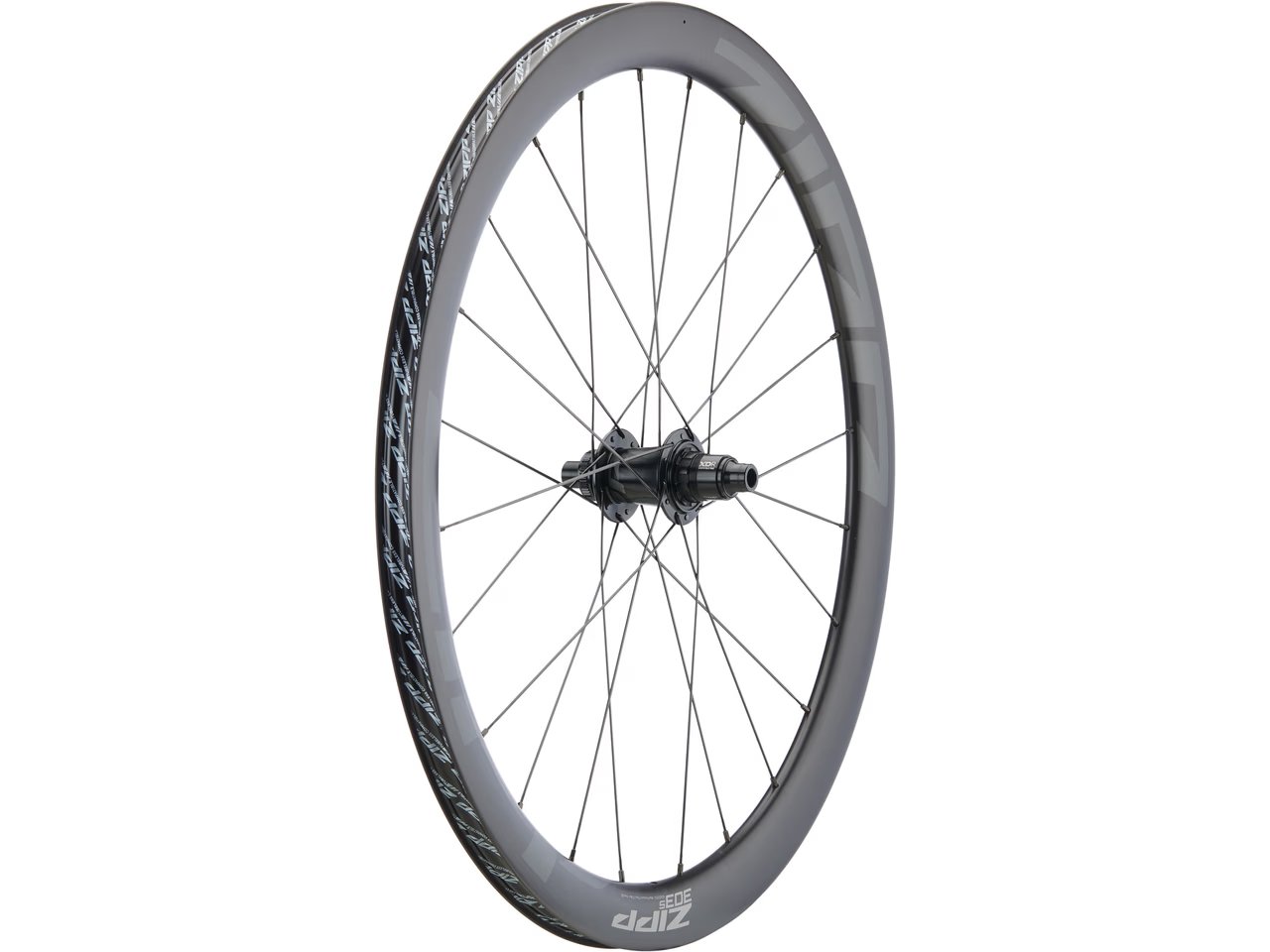 Колесо задн. 700С ZIPP 303 S Carbon Tubeless Disc Brake Center Lock 24 Spokes XDR 12x142 mm Standard Graphic фото 1