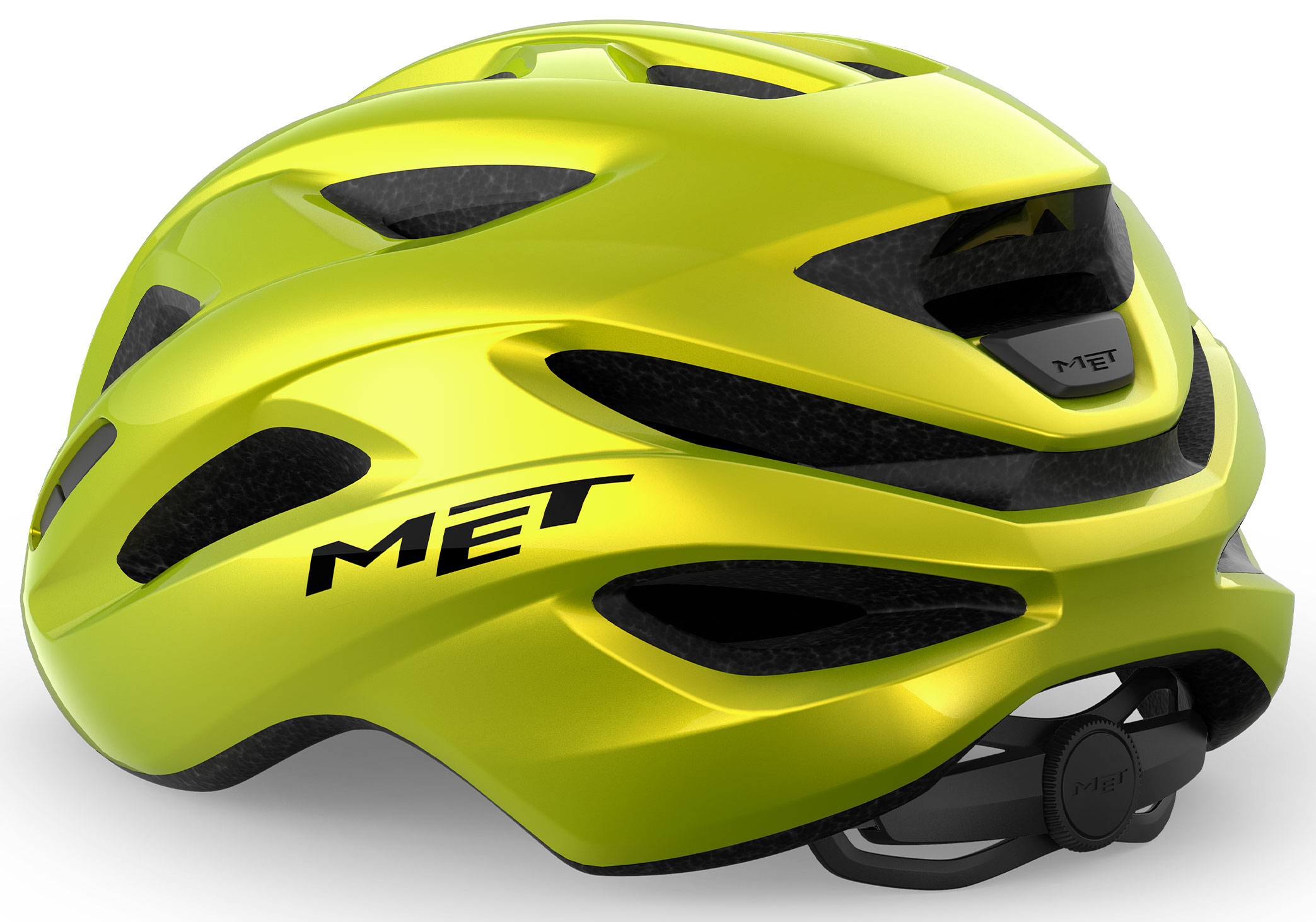 Шлем Met IDOLO CE размер XL (60-64), Lime Yellow Metallic Glossy фото 2