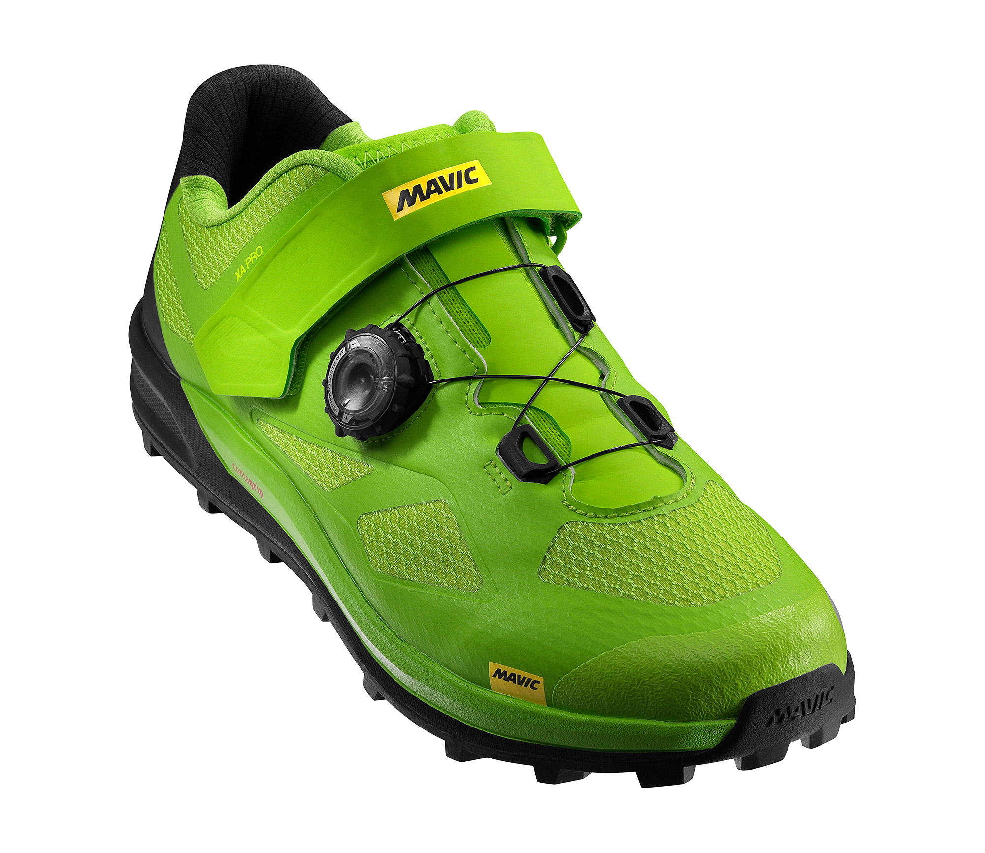 Обувь Mavic XA PRO, размер UK 11,5 (46 2/3, 295мм) Lime Green/Pirate Black салатово-черная
