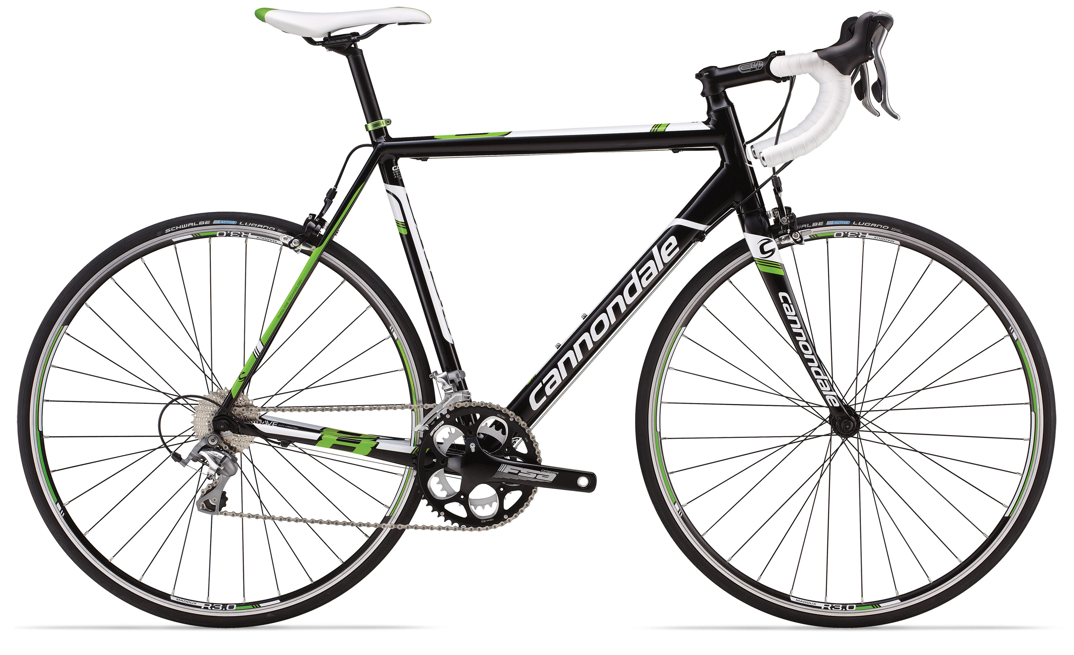 Велосипед 28" Cannondale CAAD8 6 Tiagra C рама - 54см 2014 black фото 