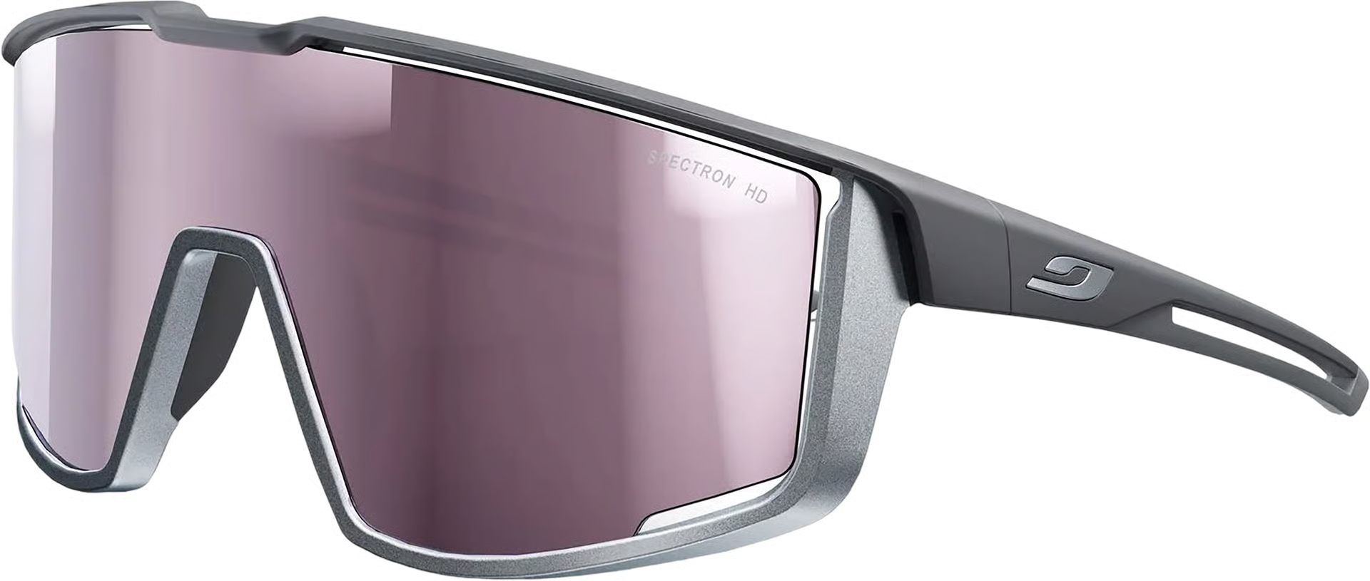 Очки Julbo FURY SPECTRON HD 3, темно-серые, коричневая линза фото 