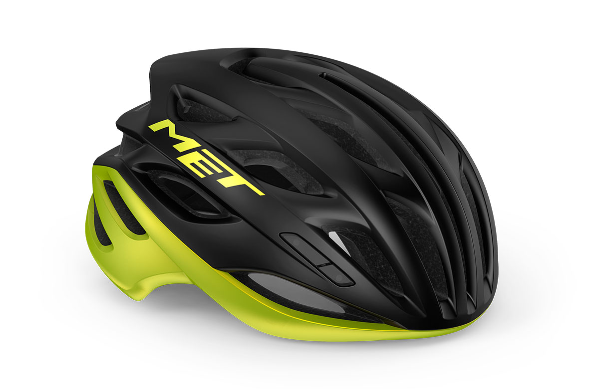 Шлем Met ESTRO MIPS CE размер L (58-61), black lime yellow metallic/glossy, черно-желтый металлик глянцевый фото 