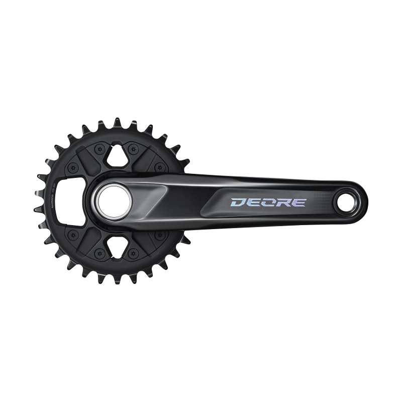 Шатуны Shimano FC-M6100-1 DEORE 30T 170мм, интегр. ось, CL-52мм фото 