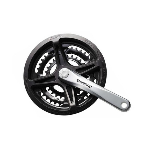 Шатун Shimano FC-M131 48T L175мм черн 7/8 зв. фото 