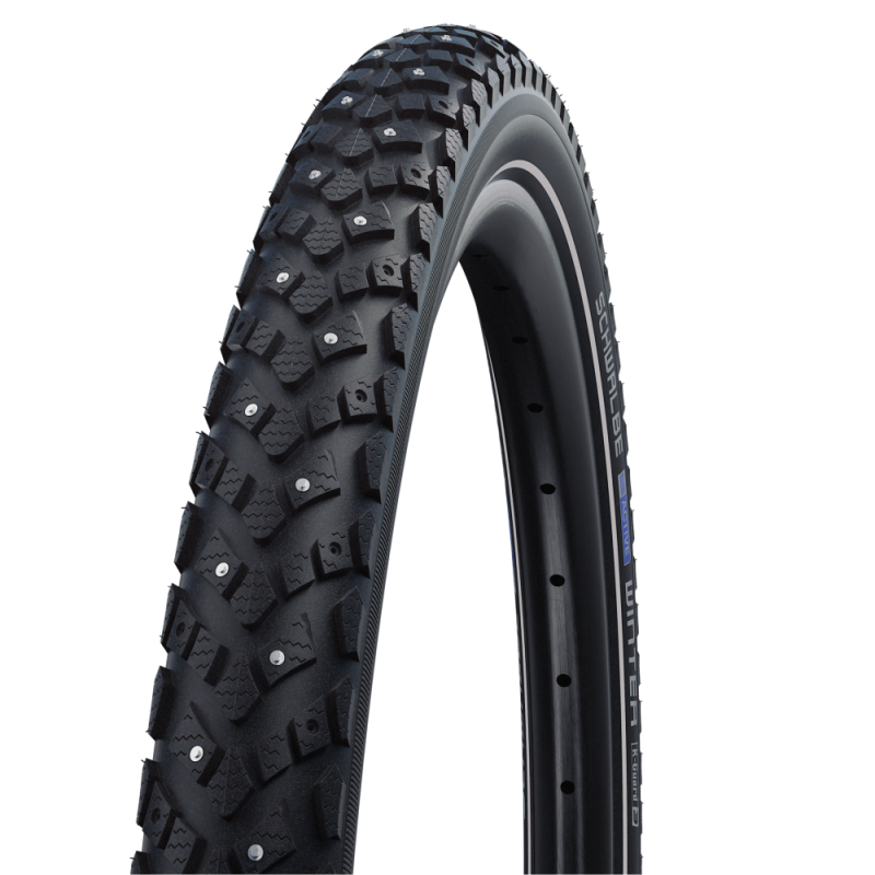 Покрышка 28x1.35 700x35C (35-622) Schwalbe WINTER K-Guard, TwinSkin B/B+RT HS396 120 Steel Studs WiC 50EPI фото 