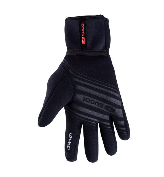 Перчатки Sugoi RS RAIN, дл. палец, мужские, black (черные), S фото 